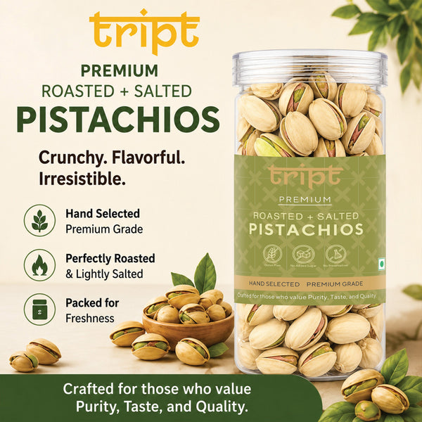 Almond and pista