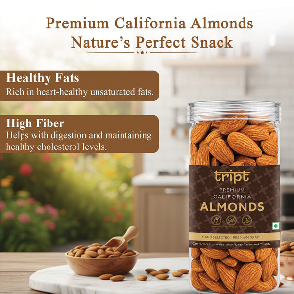 Almond and pista